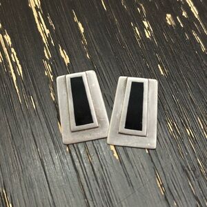 Vintage Taxco Silver Earrings